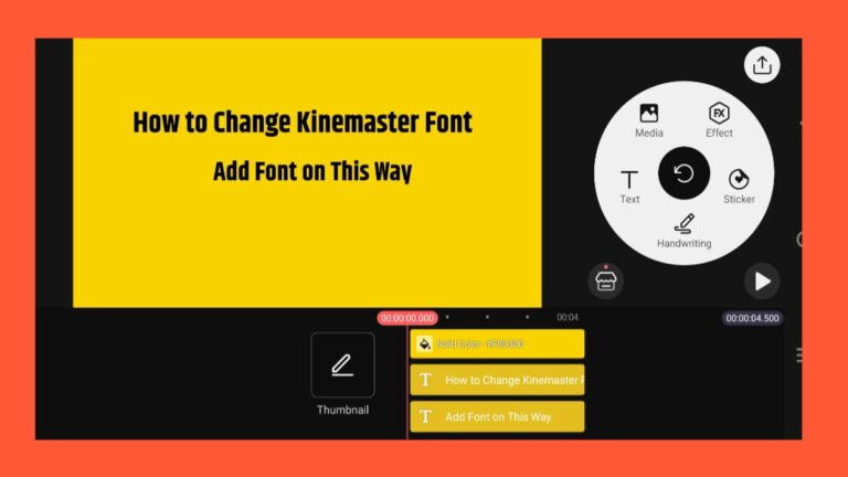 How to add custom fronts in KineMaster
