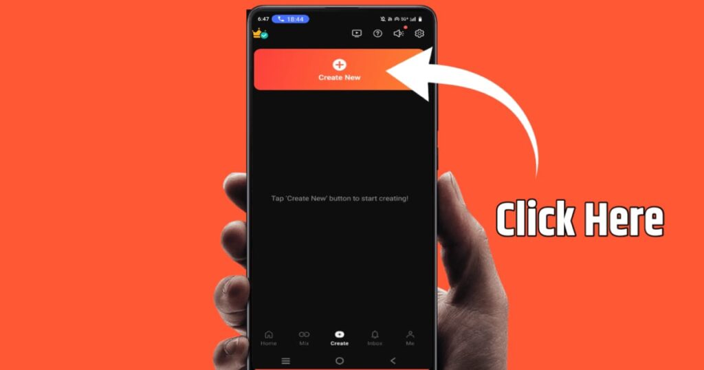 create status kinemaster