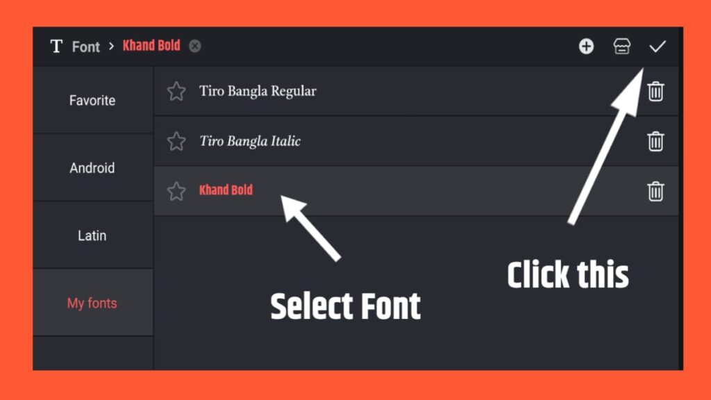 kinemaster bangla font style download
