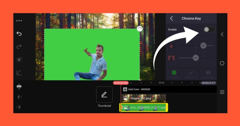 kinemaster diamond chroma key